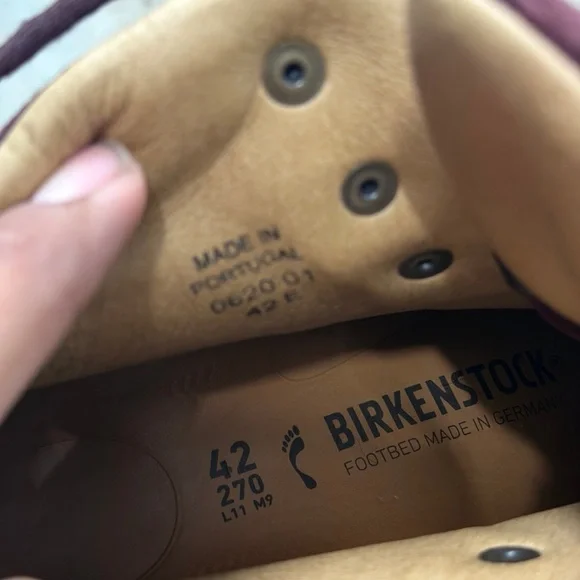 Birkenstock Jackson Hiker Boots Unisex women 11/ Men size 9 - Picture 7 of 8